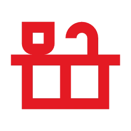 Kitchen countertop icon